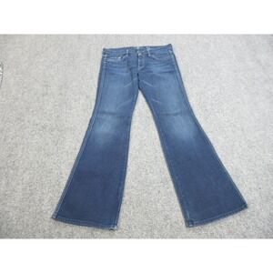 7 For All Mankind Jeans Womens 29 Blue Lexie Petite A Pocket Flare Bootcut USA